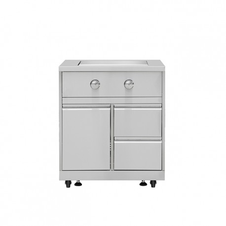 Sidobrännare 2 stycken med lådor & skåp