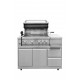 Stor rostfri grill 30''