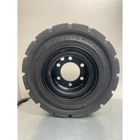 Massivhjul 18x7-8