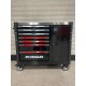 Verktygsvagn med 7 kullagrade lådor & skåp
