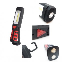 Ficklampa led med magnet fäste