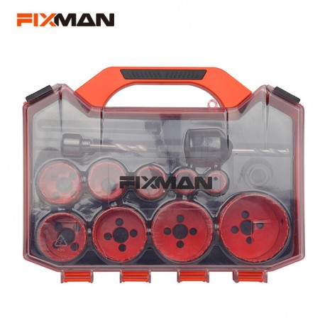 Hålsågssats BI-Metall 12 delar