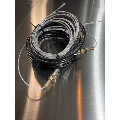 Spärrvajer till tvåpelarlyft