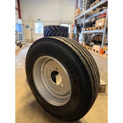 Hjul 265/70R19.5 monterat på 6-håls fälg
