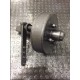 Nav med broms & axeltapp 4-kant 40 mm