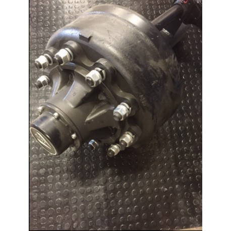 Nav med brom & axeltapp 4-kant 100 mm