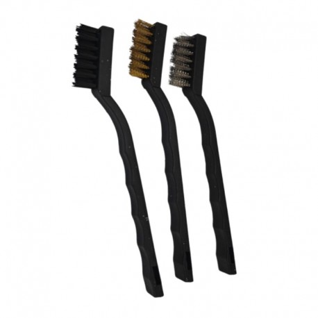 Stålborste 17 cm 3 pack